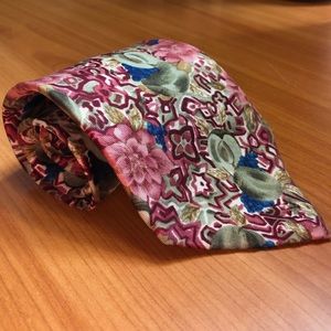 Vintage Christian Dior Monsieur Floral Necktie